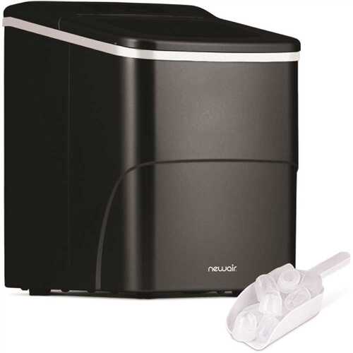 NewAir NIM026MB00 26 Lbs. Countertop Ice Maker, Black