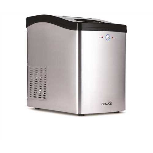 NewAir AI-420SS Nugget Ice Maker In Stainless Steel