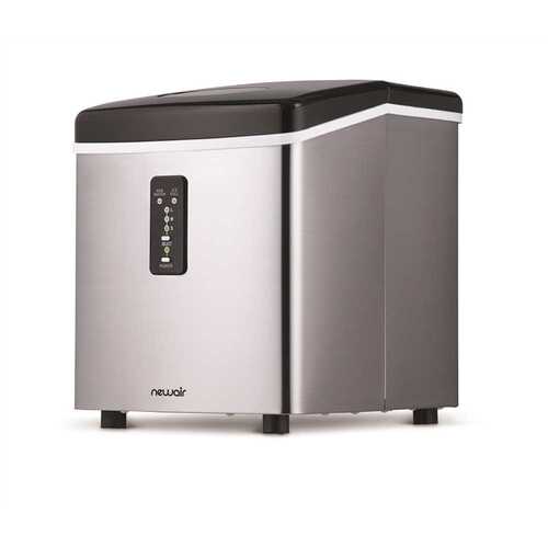 NewAir AI-100SS Countertop Ice Maker With 3 Ice Sizes