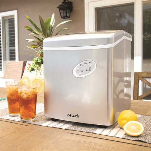 NewAir AI-100S Countertop Ice Maker 28 Pounds A Day