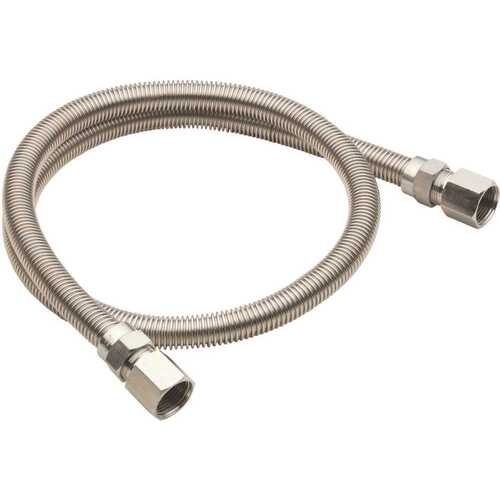 3/4" Fip X 3/4" Fip X 48" Flexible Stainless Steel Gas Connection