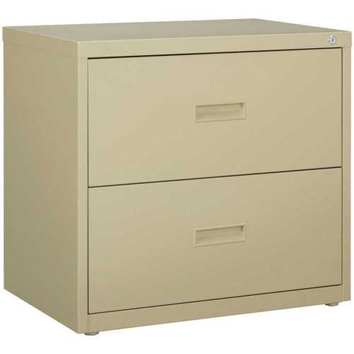 Hirsh Industries 14414 25" Deep 2 Drawer Legal Width Metal Vertical File Grade Light Gray