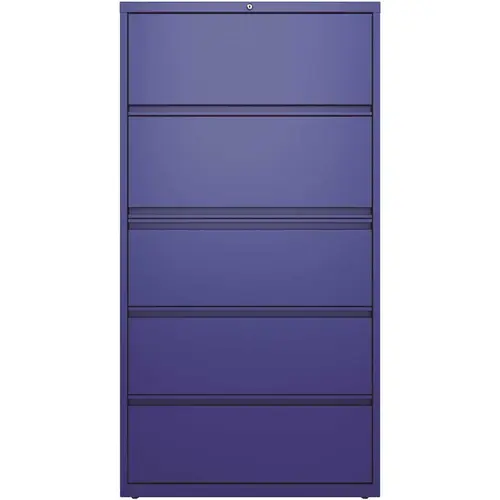 36" Wide 2 Drawer Metal Lateral File Cabinet Letter/legal/a4 Classic Blue