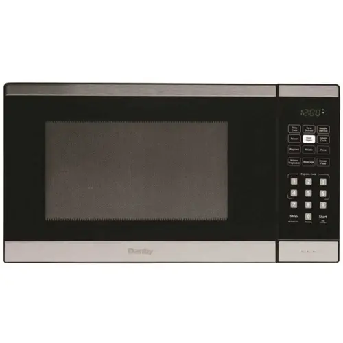 Danby Products DBMW0925BBS 0.9 Cubic Feet Countertop Microwave In Black And Stainless Steel