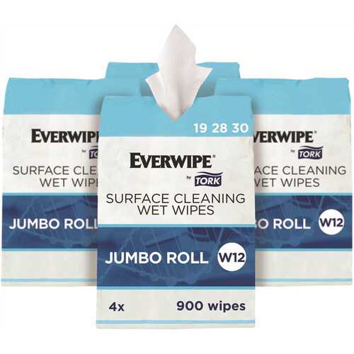 EVERWIPE 192830 Surface Cleaning Wet Wipe Jumbo Rolls Clean/deodorize