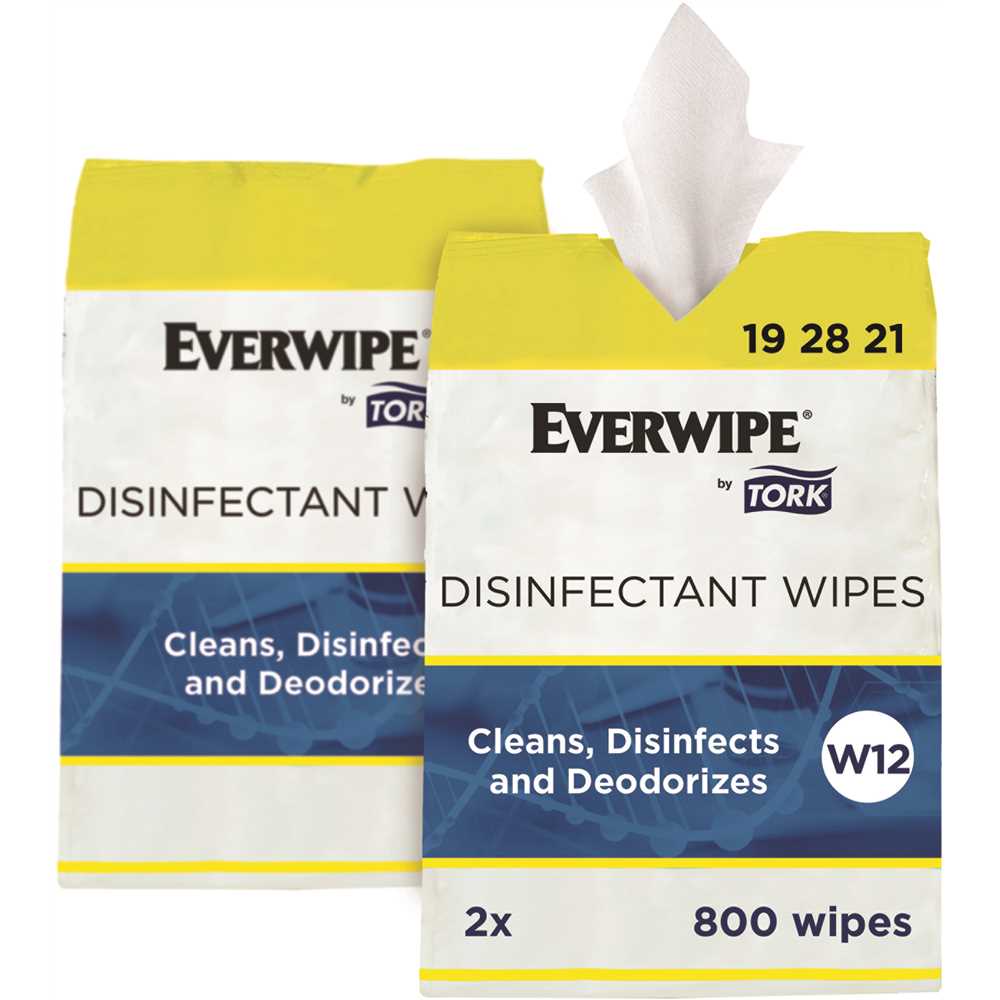 EVERWIPE 192821 Disinfectant Wipe Jumbo Rolls Cleans Disinfects