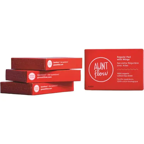 #4 Vended Pad Boxes Organic Cotton