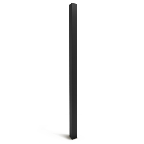 2-3/8" Square AR Post 36" Length - Matte Black