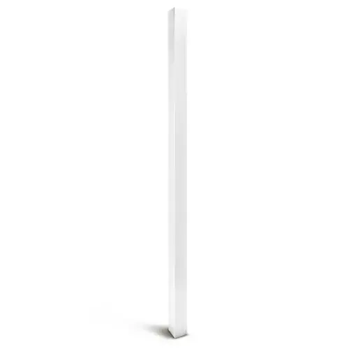 2-3/8" Square AR Post 42" Length - Traffic White