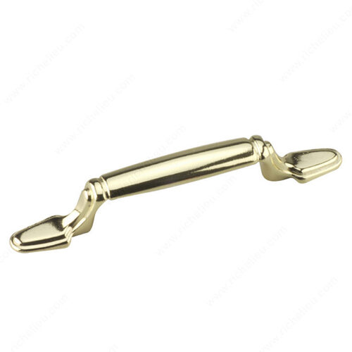 Traditional Metal Pull - 1033 Bright Brass