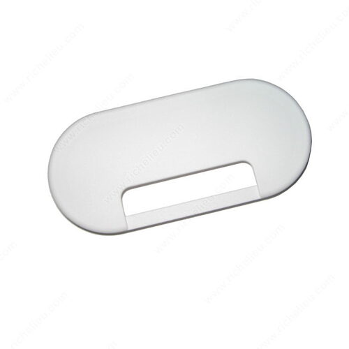 Oval Cable Grommet White