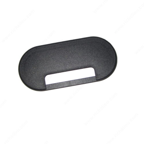 Oval Cable Grommet Black