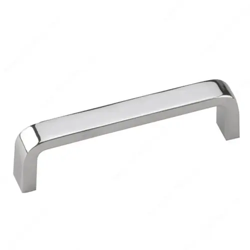 Modern Metal Pull - 1070 Chrome