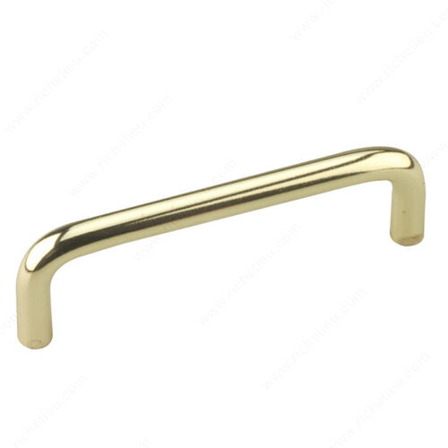 Modern Metal Pull - 108 Bright Brass