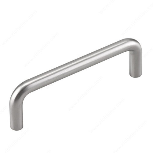 Modern Metal Pull - 108 Brushed Nickel