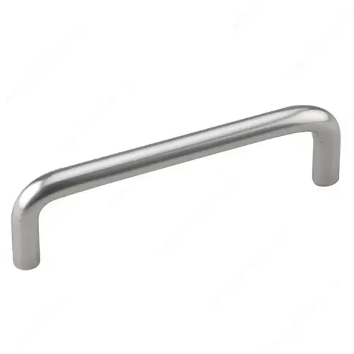 Modern Metal Pull - 108 Satin Chrome