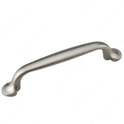 Traditional Metal Pull - 1098 Brushed Nickel