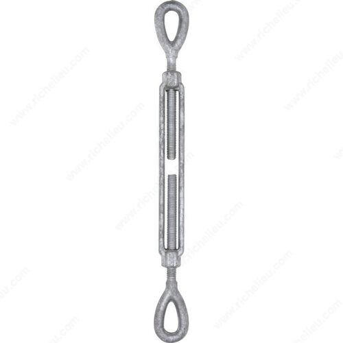 Galvanized Eye-Eye Long Turnbuckle