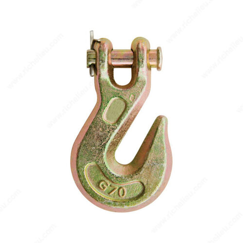 Chromate Gold Clevis Grab Hook