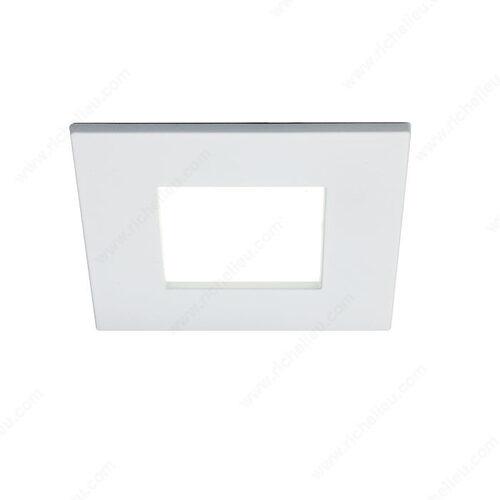 Richelieu Hardware 128012124030 QUADRUM - Square LED Light 3 W, 12 V White