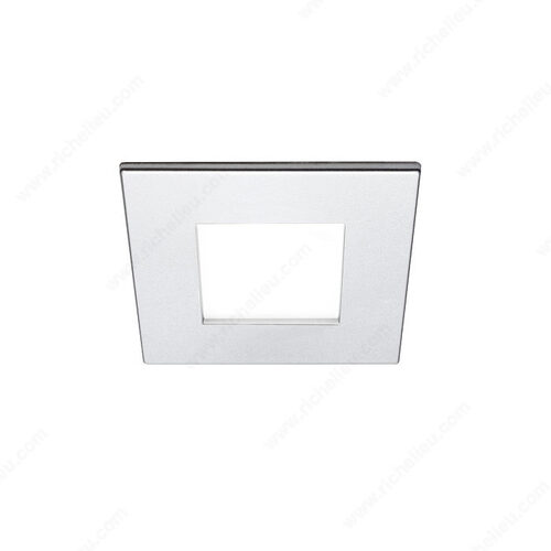 Richelieu Hardware 128012124010 QUADRUM - Square LED Light 3 W, 12 V Aluminum