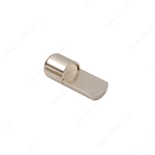 Metal Shelf Pin - 1/4" Nickel