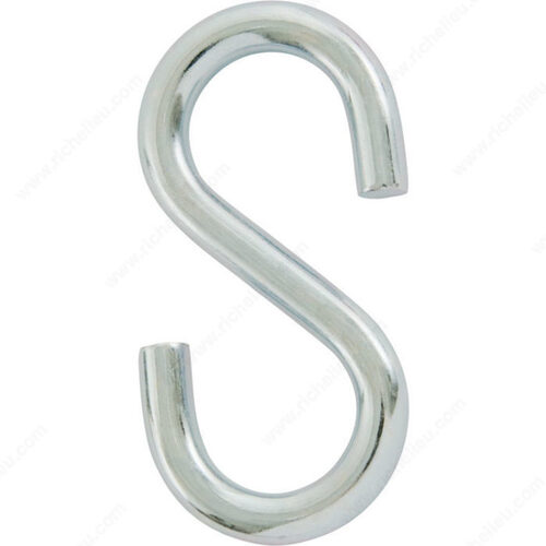 Zinc "S" Hook - pack of 2