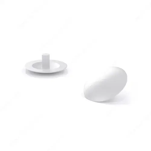 Plastic Cover Cap for #2 Square Drive White