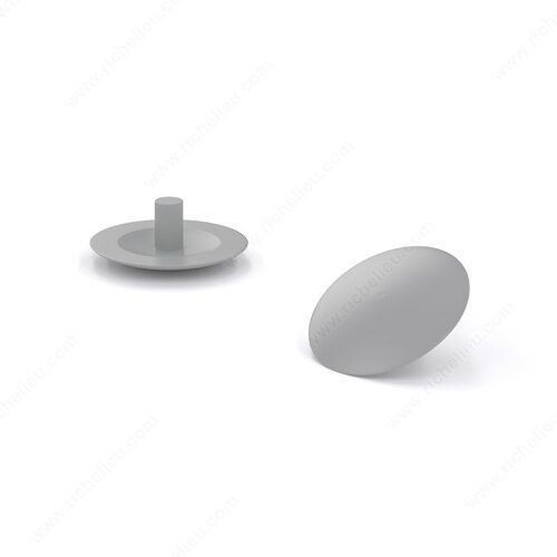 Plastic Cover Cap for #2 Square Drive Gray