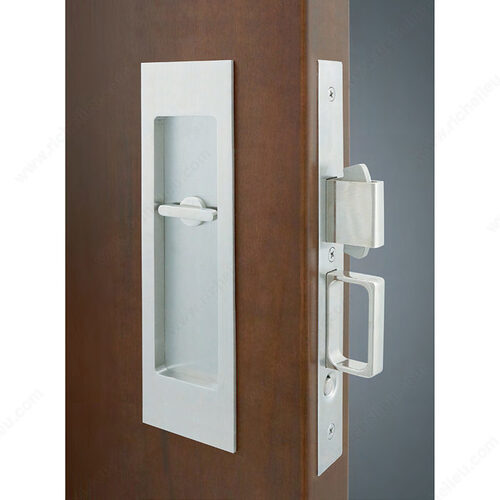 INOX(TM) PD8000 Mortise Lock Set for Sliding Doors