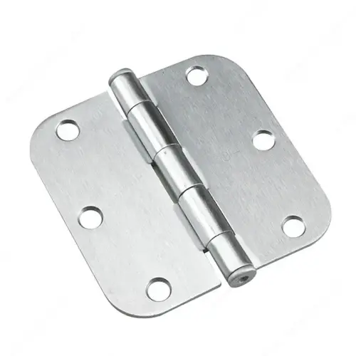 3-1/2" Full Mortise Butt Hinge - 5/8" Radius Pair