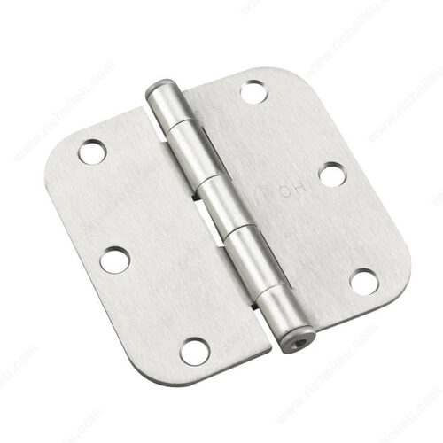 3-1/2" Full Mortise Butt Hinge - 5/8" Radius