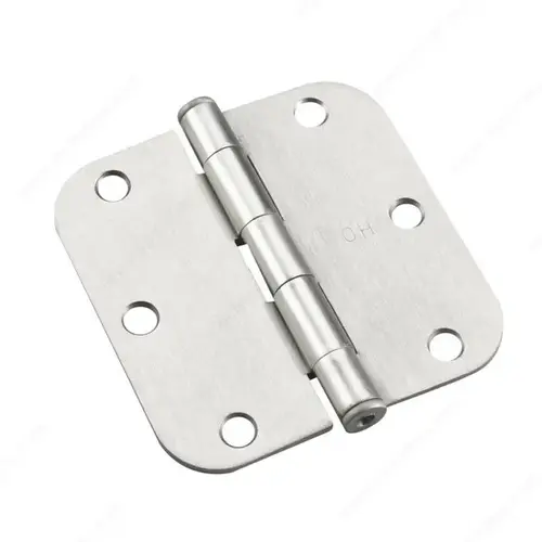 3-1/2" Full Mortise Butt Hinge - 5/8" Radius - pack of 3