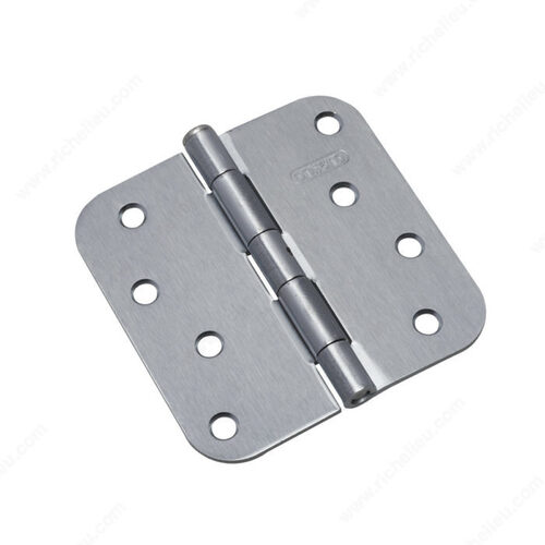 4" Full Mortise Butt Hinge - 5/8" Radius - pack of 2