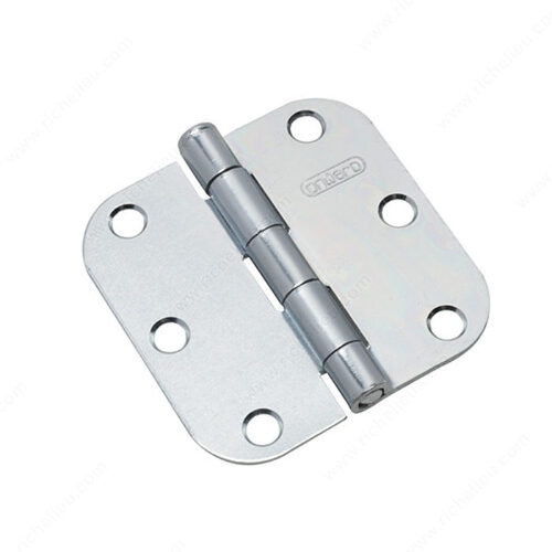 4" Full Mortise Butt Hinge - 5/8" Radiu - 2 per pack x50 packs