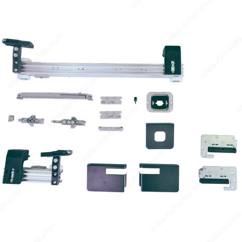 Kool Hardware Set for Left Door Black