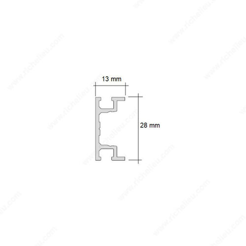 SLIDE 25 Front Mount Track