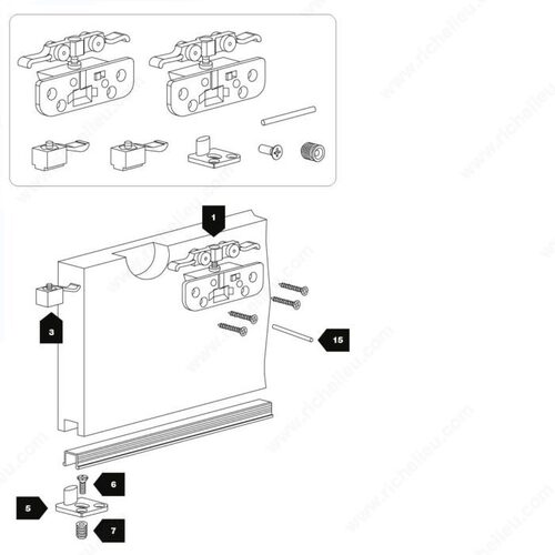 SCORRI 10KG Hardware Set