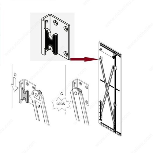 Concepta 189SP25855 CONCEPTA Rear Support Bracket