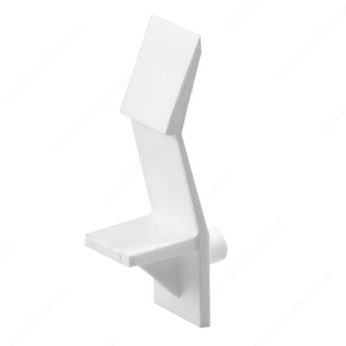 Locking Plastic Clip White