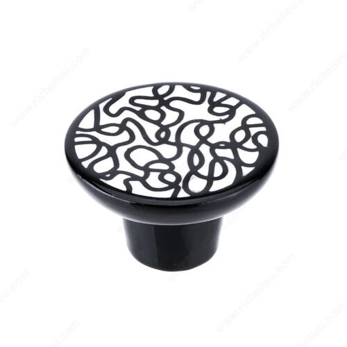 Eclectic Porcelain Knob - 2042