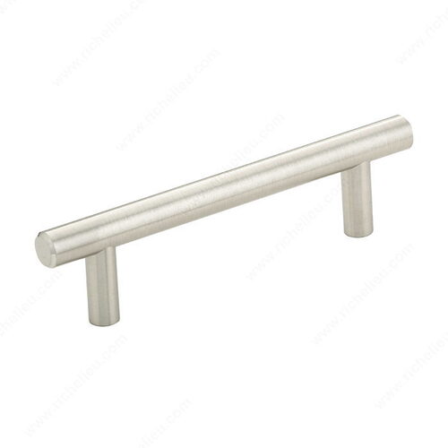 Modern Steel Pull - 205 Brushed Nickel