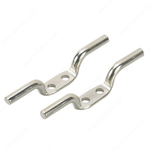 2-1/2" Rope Cleats Satin Nickel