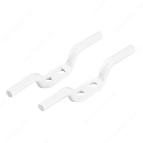 2-1/2" Rope Cleats White