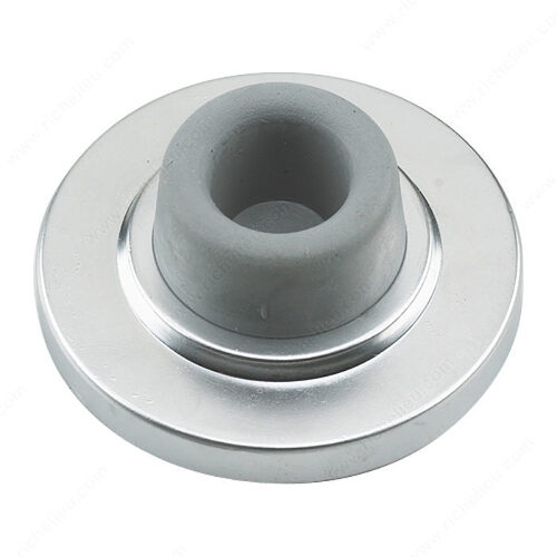 2 1/2" Wall Mount Door Stop - Concave