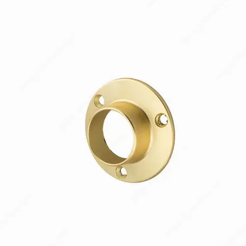 Closet Rod Supports, 1-5/16" (3.33 cm) Matte Brass