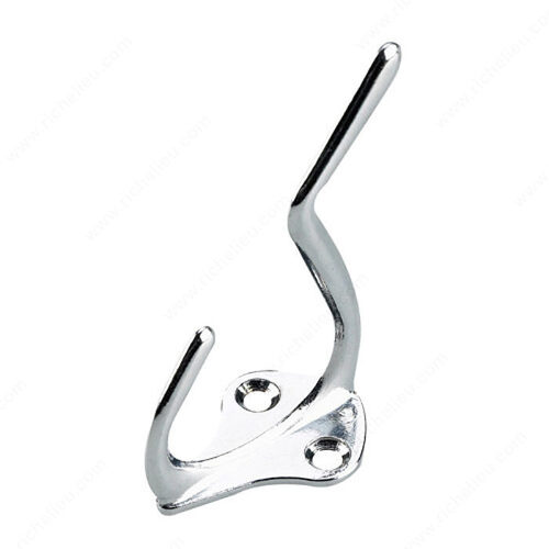 3 in Light Duty Coat Hook Chrome