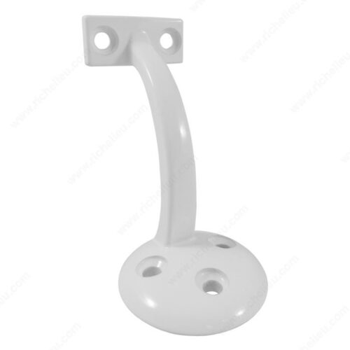 3 5/32" Handrail Bracket White