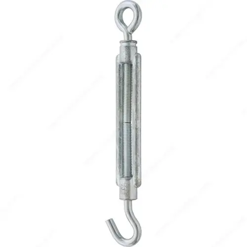 Short Eye-Hook Zinc Turnbuckle