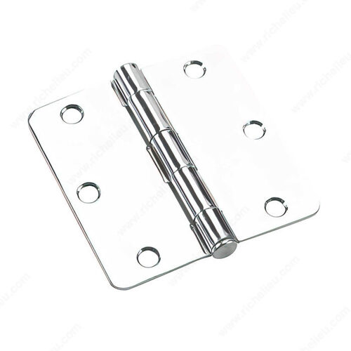 3-1/2" Full Mortise Butt Hinge - 1/4" Radius